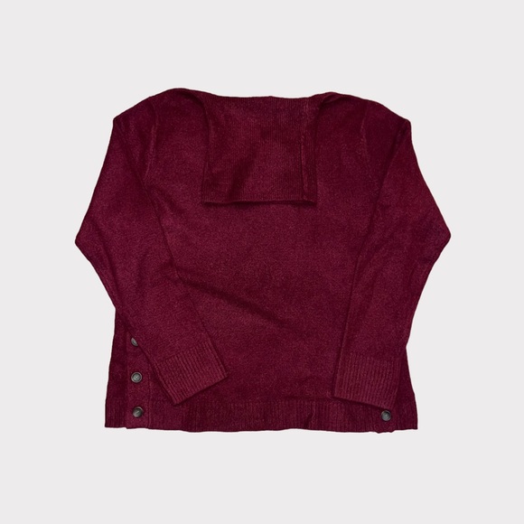 J.Crew Factory Button Turtleneck in Extra-soft Yarn - Picture 2 of 4